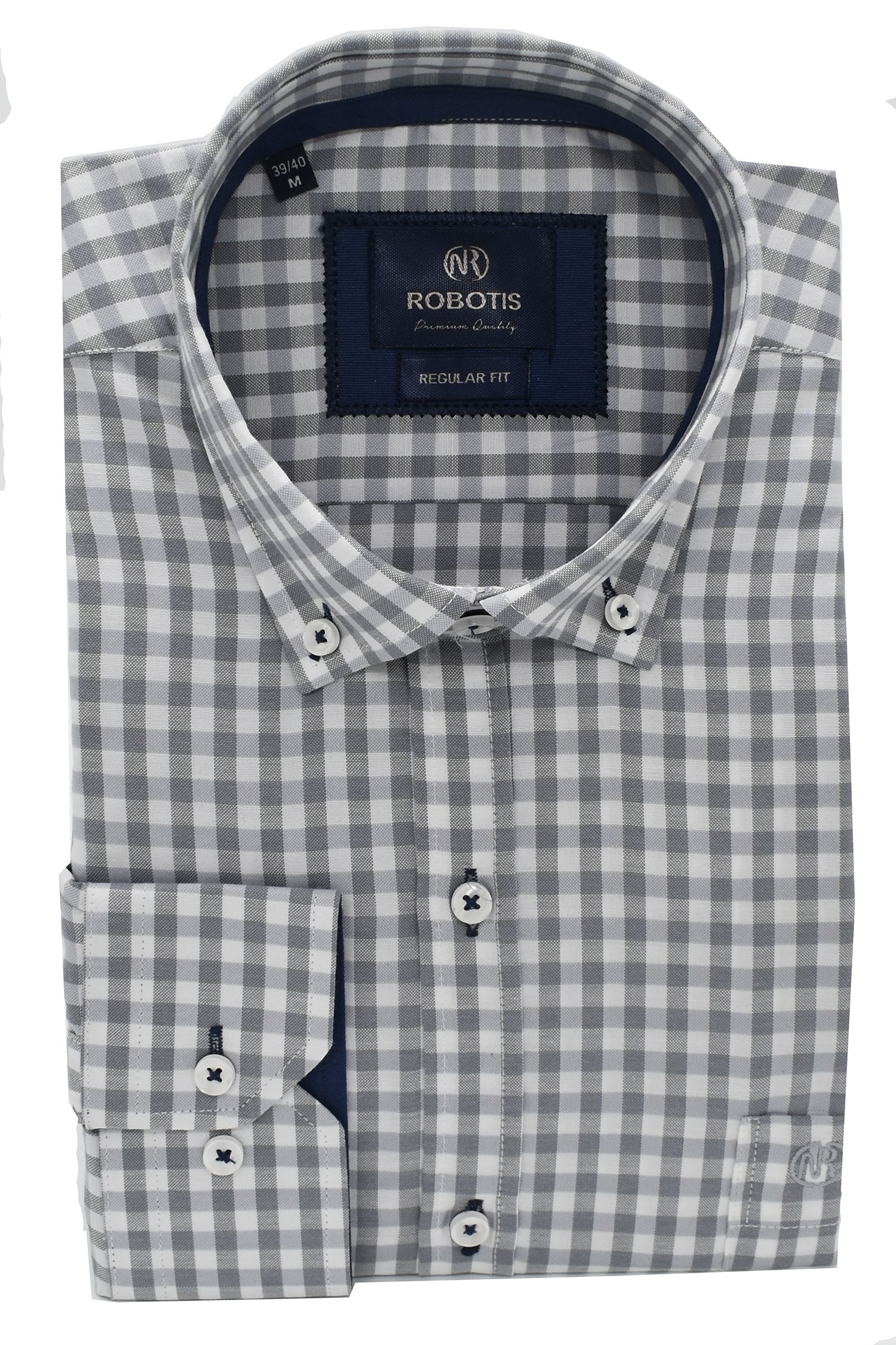 ΠΟΥΚΑΜΙΣΟ ΚΑΡΩ ΓΚΡΙ ΑΝΟΙΧΤΟ